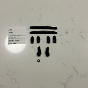 Oakley X-Metal Juliet Rubber Kit (Black)